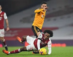 Arsenal vs. Wolverhampton Wanderers: A Battle at Emirates Stadium Amidst the Pandemic (2020-21)
