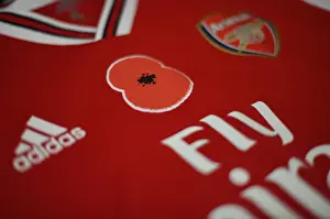 Arsenal vs. Wolverhampton Wanderers: Poppy Tribute Premier League Match at Emirates Stadium, London, 2019
