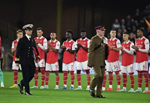 Arsenal vs. Wolverhampton Wanderers - Premier League 2022-23: Team Line-up for Remembrance Day