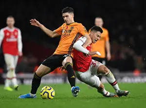 Arsenal V Wolverhampton Wanderers 2019-20 Prints: Arsenal vs. Wolverhampton Wanderers: A Premier League Showdown at Emirates Stadium