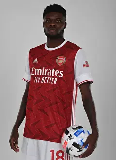 1st Team Photocall 2020-21 Prints: Arsenal Welcome Thomas Partey: New Signing Unveiled at London Colney