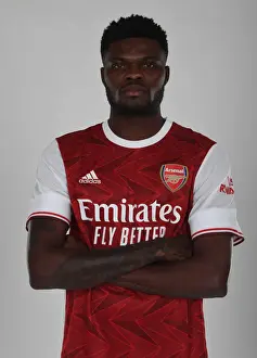 1st Team Photocall 2020-21 Prints: Arsenal Welcomes New Signing Thomas Partey at London Colney