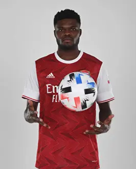 Arsenal Welcomes New Signing Thomas Partey at London Colney Training Ground
