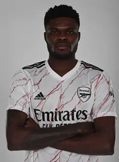 1st Team Photocall 2020-21 Prints: Arsenal Welcomes Thomas Partey at London Colney Training Ground