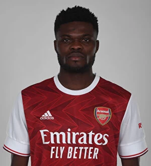 1st Team Photocall 2020-21 Collection: Arsenal Welcomes Thomas Partey: New Signing Unveiled at London Colney Training Ground