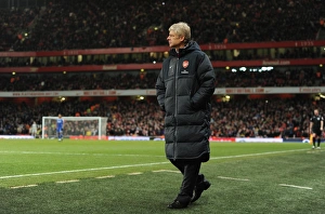 Arsenal V Chelsea 2010-11 Prints: Arsenal Wenger the Arsenal Manager. Arsenal 3: 1 Chelsea. Barclays Premier League