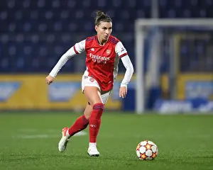 Hoffenhiem V Arsenal Women 2021-22 Prints: Arsenal WFC in Action against 1899 Hoffenheim in UEFA Women's Champions League
