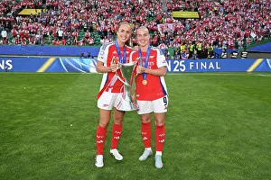 Arsenal Women V Barcelona Women - Champions League Cup Final 2025 Prints: Arsenal WFC v FC Barcelona - UEFA Women's Champions League Final Arsenal WFC v FC Barcelona - UEFA Women's