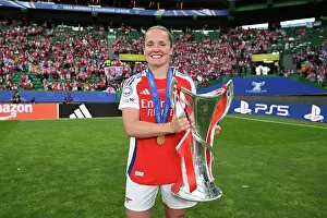 Arsenal Women V Barcelona Women - Champions League Cup Final 2025 Prints: Arsenal WFC v FC Barcelona - UEFA Women's Champions League Final Arsenal WFC v FC Barcelona - UEFA Women's
