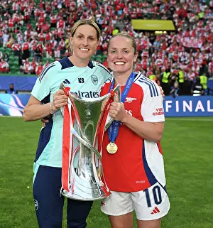 Arsenal Women V Barcelona Women - Champions League Cup Final 2025 Prints: Arsenal WFC v FC Barcelona - UEFA Women's Champions League Final Arsenal WFC v FC Barcelona - UEFA Women's
