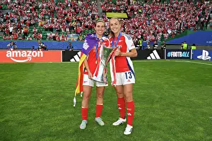 Arsenal Women V Barcelona Women - Champions League Cup Final 2025 Prints: Arsenal WFC v FC Barcelona - UEFA Women's Champions League Final Arsenal WFC v FC Barcelona - UEFA Women's