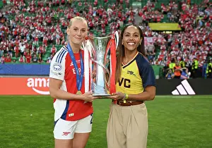 Arsenal Women V Barcelona Women - Champions League Cup Final 2025 Prints: Arsenal WFC v FC Barcelona - UEFA Women's Champions League Final Arsenal WFC v FC Barcelona - UEFA Women's