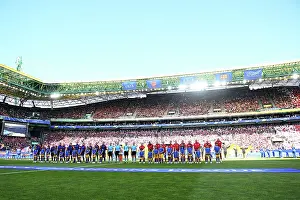 Arsenal Women V Barcelona Women - Champions League Cup Final 2025 Prints: Arsenal WFC v FC Barcelona - UEFA Women's Champions League Final Arsenal WFC v FC Barcelona - UEFA Women's
