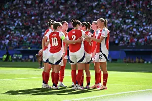 Arsenal Women V Barcelona Women - Champions League Cup Final 2025 Prints: Arsenal WFC v FC Barcelona - UEFA Women's Champions League Final Arsenal WFC v FC Barcelona - UEFA Women's