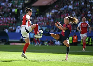 Arsenal Women V Barcelona Women - Champions League Cup Final 2025 Prints: Arsenal WFC v FC Barcelona - UEFA Women's Champions League Final Arsenal WFC v FC Barcelona - UEFA Women's
