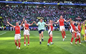 Arsenal Women V Barcelona Women - Champions League Cup Final 2025 Prints: Arsenal WFC v FC Barcelona - UEFA Women's Champions League Final Arsenal WFC v FC Barcelona - UEFA Women's