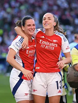 Arsenal Women V Barcelona Women - Champions League Cup Final 2025 Prints: Arsenal WFC v FC Barcelona - UEFA Women's Champions League Final Arsenal WFC v FC Barcelona - UEFA Women's