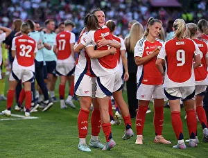 Arsenal Women V Barcelona Women - Champions League Cup Final 2025 Prints: Arsenal WFC v FC Barcelona - UEFA Women's Champions League Final Arsenal WFC v FC Barcelona - UEFA Women's