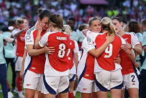 Arsenal Women V Barcelona Women - Champions League Cup Final 2025 Prints: Arsenal WFC v FC Barcelona - UEFA Women's Champions League Final Arsenal WFC v FC Barcelona - UEFA Women's