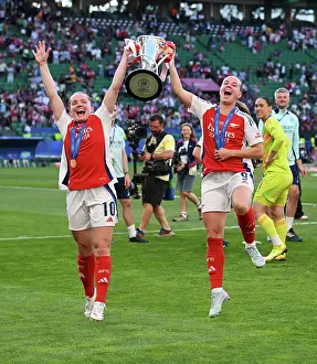 Arsenal Women V Barcelona Women - Champions League Cup Final 2025 Prints: Arsenal WFC v FC Barcelona - UEFA Women's Champions League Final Arsenal WFC v FC Barcelona - UEFA Women's