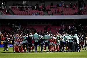 Arsenal Women V Olympic Lyonnais 2024-25 Prints: Arsenal WFC v Olympique Lyonnais - UEFA Women's Champions League Semi Final First Leg