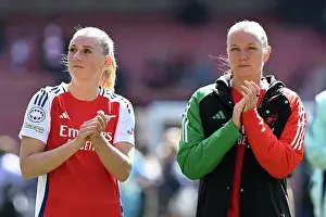 Arsenal Women V Olympic Lyonnais 2024-25 Prints: Arsenal WFC v Olympique Lyonnais - UEFA Women's Champions League Semi Final First Leg