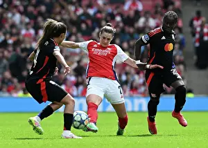 Arsenal Women V Olympic Lyonnais 2024-25 Prints: Arsenal WFC v Olympique Lyonnais - UEFA Women's Champions League Semi Final First Leg