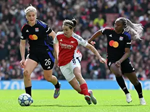 Arsenal Women V Olympic Lyonnais 2024-25 Prints: Arsenal WFC v Olympique Lyonnais - UEFA Women's Champions League Semi Final First Leg