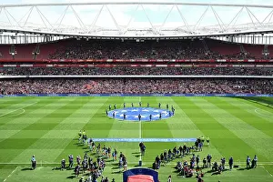 Arsenal Women V Olympic Lyonnais 2024-25 Prints: Arsenal WFC v Olympique Lyonnais - UEFA Women's Champions League Semi Final First Leg