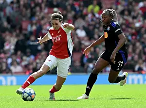 Arsenal Women V Olympic Lyonnais 2024-25 Prints: Arsenal WFC v Olympique Lyonnais - UEFA Women's Champions League Semi Final First Leg Arsenal WFC v Olympique