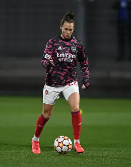 Hoffenhiem V Arsenal Women 2021-22 Prints: Arsenal WFC vs. 1899 Hoffenheim: A Battle in the UEFA Women's Champions League