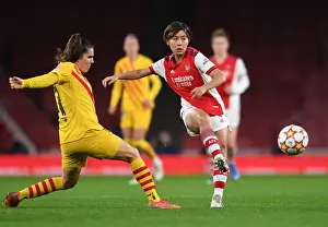 Arsenal WFC vs. FC Barcelona: A Battle in the UEFA Women's Champions League at Emirates Stadium