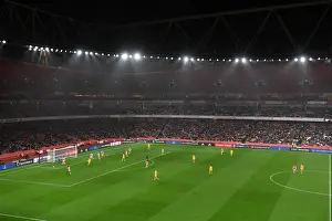 Arsenal Women V Barcelona Women 2021-22 Prints: Arsenal WFC vs. FC Barcelona: A Battle in the UEFA Women's Champions League at Emirates Stadium