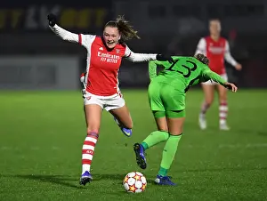 Arsenal Women V HB Koge 2021-22 Prints: Arsenal WFC vs. HB Koge: A Battle in the UEFA Women's Champions League