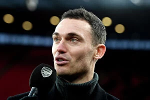 Images Dated 7th January 2024: Arsenal in White: Thomas Vermaelen Speaks Ahead of FA Cup Showdown with Liverpool in No More Red