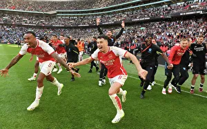Arsenal V Manchester City - Community Shield 2023-24 Prints: Arsenal Wins Community Shield: Triumph over Manchester City (2023-24)