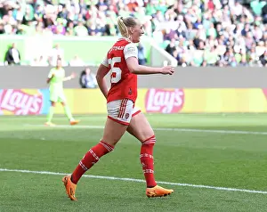 Vfl Wolfsburg V Arsenal Women 2022-23 Prints: Arsenal Women Advance in Champions League: Stina Blackstenius Scores in Semifinal 1st Leg vs