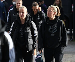 Ajax Women v Arsenal Women 2022-23 Collection: Arsenal Women Take on Ajax in UEFA Champions League Second Qualifying Round