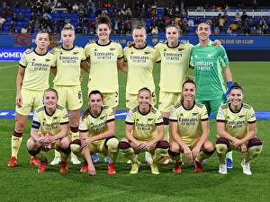 Barcelona V Arsenal Women 2021-22 Prints: Arsenal Women Take on Barcelona in UEFA Champions League Clash