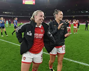 Arsenal Women V FC Zurich Frauen 2022-23 Prints: Arsenal Women Battle FC Zurich in UEFA Champions League Group C Showdown