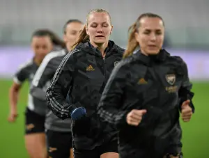 Juventus Women V Arsenal Women 2022-23 Prints: Arsenal Women Battle Juventus in UEFA Champions League Showdown at Turin Stadium