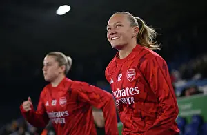 Arsenal Women Battle Leicester City in Barclays WSL Showdown at The King Power Stadium