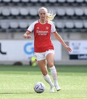 Arsenal Women V Paris FC 2023-24 Prints: Arsenal Women Battle Paris FC in UEFA Champions League Clash at Linkoping Arena (September 2023)