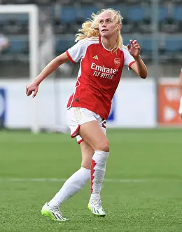 Arsenal Women V Paris FC 2023-24 Prints: Arsenal Women Battle Paris FC in UEFA Champions League Clash in Sweden