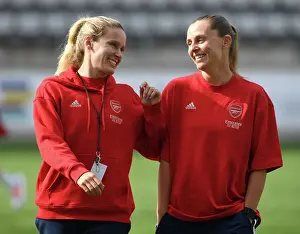 Arsenal Women V Paris FC 2023-24 Prints: Arsenal Women Battle Paris FC in UEFA Champions League Showdown in Sweden