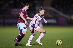 Images Dated 6th February 2023: Arsenal Women Battle West Ham United in FA WSL Clash