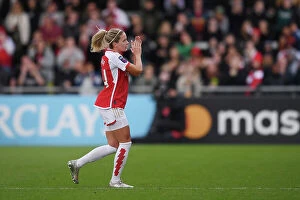 Images Dated 6th November 2023: Arsenal Women Bid Emotional Farewell to Cloe Lacasse Against Manchester City