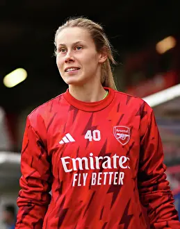 Brighton And Hove Albion V Arsenal 2023-24 Prints: Arsenal Women Take on Brighton in Barclays Super League Clash