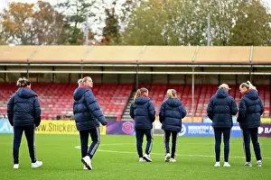 Brighton And Hove Albion V Arsenal 2023-24 Prints: Arsenal Women Take on Brighton & Hove Albion in Barclays Super League Showdown