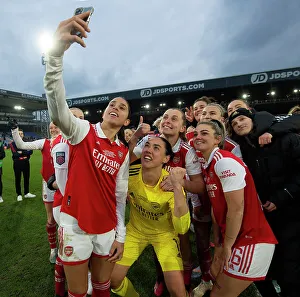 Arsenal Women V Chelsea Women - Conti Cup Final 2023 Prints: Arsenal Women Celebrate Conti Cup Final Victory over Chelsea